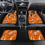 Perth Scorchers Car Mats Flaming Lightning Storm Geometric Sports Mascot Art