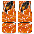 Perth Scorchers Car Mats Flaming Lightning Storm Geometric Sports Mascot Art
