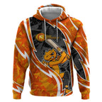 Perth Scorchers Hoodie Flaming Lightning Storm Geometric Sports Mascot Art