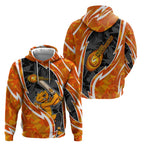 Perth Scorchers Hoodie Flaming Lightning Storm Geometric Sports Mascot Art