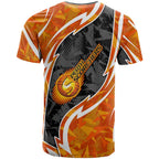 Perth Scorchers T Shirt Flaming Lightning Storm Geometric Sports Mascot Art