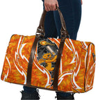 Perth Scorchers Travel Bag Flaming Lightning Storm Geometric Sports Mascot Art