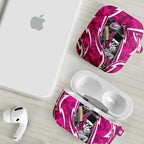 Sydney Sixers AirPods Case Flaming Lightning Storm Geometric Sports Mascot Art