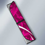Sydney Sixers Auto Sun Shade Flaming Lightning Storm Geometric Sports Mascot Art