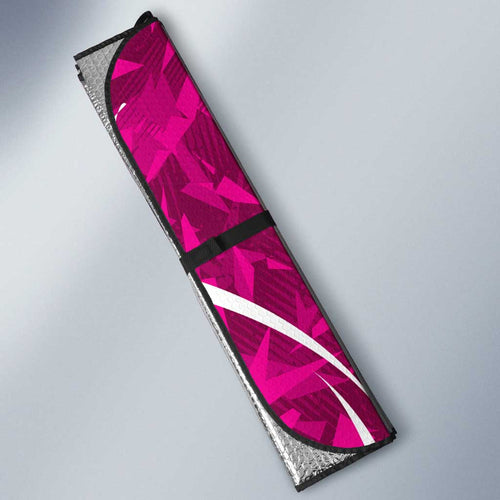 Sydney Sixers Auto Sun Shade Flaming Lightning Storm Geometric Sports Mascot Art