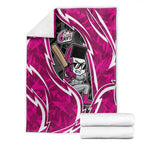 Sydney Sixers Blanket Flaming Lightning Storm Geometric Sports Mascot Art