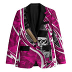 Sydney Sixers Blazer Flaming Lightning Storm Geometric Sports Mascot Art