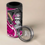 Sydney Sixers 4 in 1 Can Cooler Tumbler Flaming Lightning Storm Geometric Sports Mascot Art
