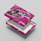 Sydney Sixers Canvas Wall Art Flaming Lightning Storm Geometric Sports Mascot Art
