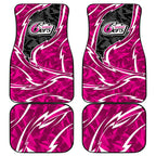 Sydney Sixers Car Mats Flaming Lightning Storm Geometric Sports Mascot Art