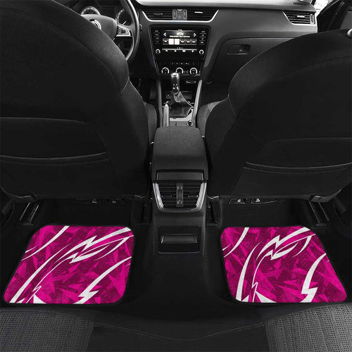 Sydney Sixers Car Mats Flaming Lightning Storm Geometric Sports Mascot Art