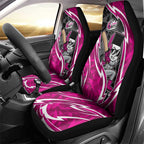 Sydney Sixers Car Seat Cover Flaming Lightning Storm Geometric Sports Mascot Art