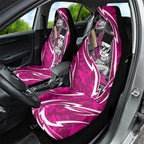 Sydney Sixers Car Seat Cover Flaming Lightning Storm Geometric Sports Mascot Art