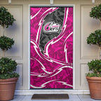 Sydney Sixers Door Cover Flaming Lightning Storm Geometric Sports Mascot Art