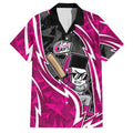 Sydney Sixers Family Matching Long Sleeve Bodycon Dress and Hawaiian Shirt Flaming Lightning Storm Geometric Sports Mascot Art