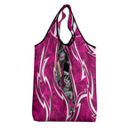 Sydney Sixers Grocery Bag Flaming Lightning Storm Geometric Sports Mascot Art