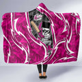 Sydney Sixers Hooded Blanket Flaming Lightning Storm Geometric Sports Mascot Art