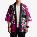 Sydney Sixers Kimono Flaming Lightning Storm Geometric Sports Mascot Art