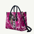 Sydney Sixers Leather Bag Flaming Lightning Storm Geometric Sports Mascot Art