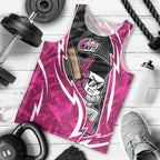 Sydney Sixers Men Tank Top Flaming Lightning Storm Geometric Sports Mascot Art