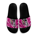 Sydney Sixers Slide Sandals Flaming Lightning Storm Geometric Sports Mascot Art