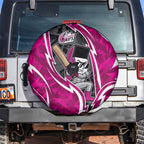 Sydney Sixers Spare Tire Cover Flaming Lightning Storm Geometric Sports Mascot Art