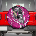 Sydney Sixers Spare Tire Cover Flaming Lightning Storm Geometric Sports Mascot Art
