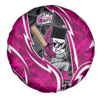 Sydney Sixers Spare Tire Cover Flaming Lightning Storm Geometric Sports Mascot Art