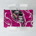 Sydney Sixers Tablecloth Flaming Lightning Storm Geometric Sports Mascot Art