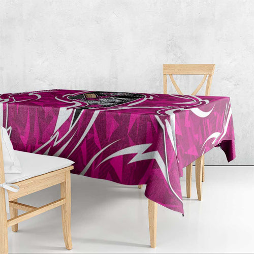 Sydney Sixers Tablecloth Flaming Lightning Storm Geometric Sports Mascot Art