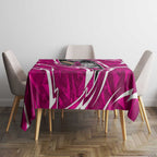 Sydney Sixers Tablecloth Flaming Lightning Storm Geometric Sports Mascot Art