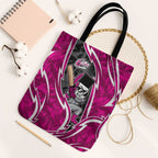 Sydney Sixers Tote Bag Flaming Lightning Storm Geometric Sports Mascot Art