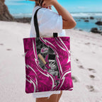 Sydney Sixers Tote Bag Flaming Lightning Storm Geometric Sports Mascot Art