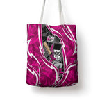 Sydney Sixers Tote Bag Flaming Lightning Storm Geometric Sports Mascot Art
