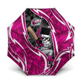 Sydney Sixers Umbrella Flaming Lightning Storm Geometric Sports Mascot Art
