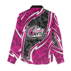 Sydney Sixers Women Casual Shirt Flaming Lightning Storm Geometric Sports Mascot Art