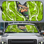 Sydney Thunder Auto Sun Shade Flaming Lightning Storm Geometric Sports Mascot Art