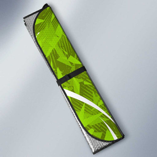 Sydney Thunder Auto Sun Shade Flaming Lightning Storm Geometric Sports Mascot Art