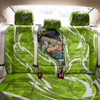 Sydney Thunder Back Car Seat Cover Flaming Lightning Storm Geometric Sports Mascot Art