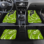 Sydney Thunder Car Mats Flaming Lightning Storm Geometric Sports Mascot Art