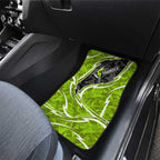 Sydney Thunder Car Mats Flaming Lightning Storm Geometric Sports Mascot Art