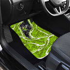Sydney Thunder Car Mats Flaming Lightning Storm Geometric Sports Mascot Art
