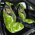 Sydney Thunder Car Seat Cover Flaming Lightning Storm Geometric Sports Mascot Art