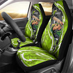 Sydney Thunder Car Seat Cover Flaming Lightning Storm Geometric Sports Mascot Art