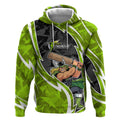 Sydney Thunder Hoodie Flaming Lightning Storm Geometric Sports Mascot Art