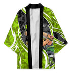 Sydney Thunder Kimono Flaming Lightning Storm Geometric Sports Mascot Art