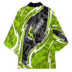 Sydney Thunder Kimono Flaming Lightning Storm Geometric Sports Mascot Art