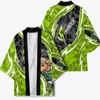 Sydney Thunder Kimono Flaming Lightning Storm Geometric Sports Mascot Art