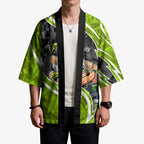 Sydney Thunder Kimono Flaming Lightning Storm Geometric Sports Mascot Art