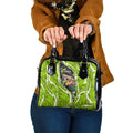 Sydney Thunder Shoulder Handbag Flaming Lightning Storm Geometric Sports Mascot Art
